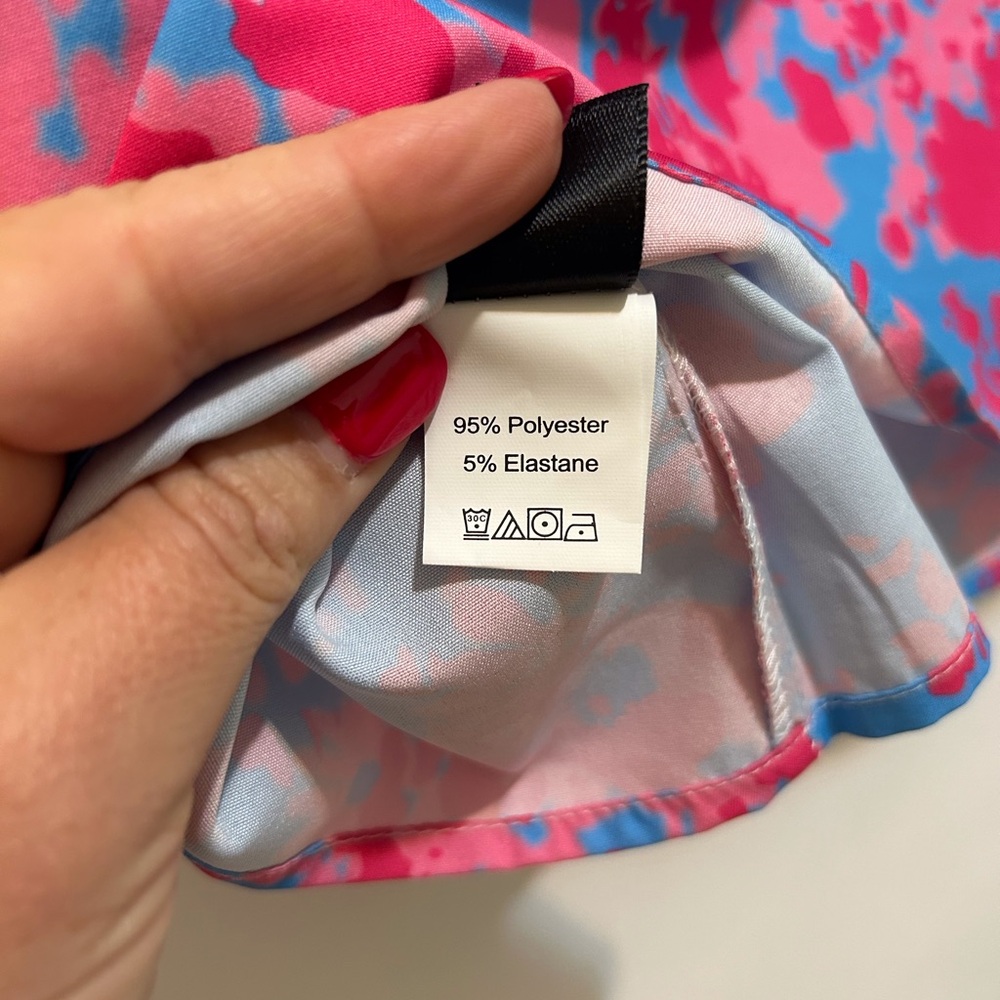 New Floral Blue/Pink Blouse Women’s Size 6/Medium - Great condition! - Picture 6 of 6